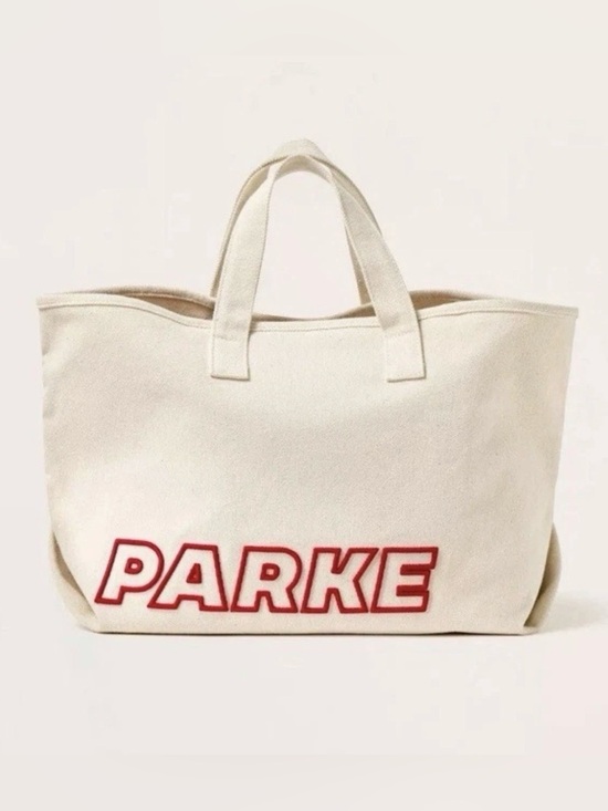 Parke Handbags - Rare Sold Out Coastal Preppy Americana Parke x Target Canvas Tote NWT Large F12